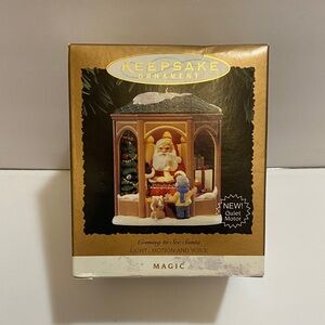 KEEPSAKE the Label Santa and Child Holiday Ornament